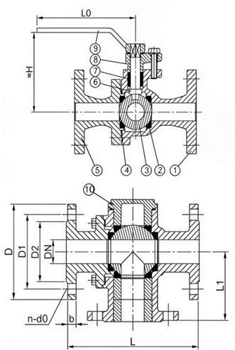 DIN 445122-701 Ball Valve draw.png DIN 445122-701 Ball Valve draw.png